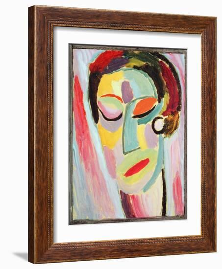 Closed Eyes-Alexej Von Jawlensky-Framed Giclee Print