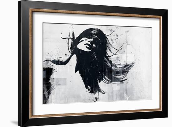 Closer-Alex Cherry-Framed Art Print