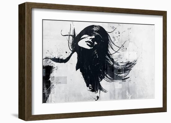 Closer-Alex Cherry-Framed Art Print