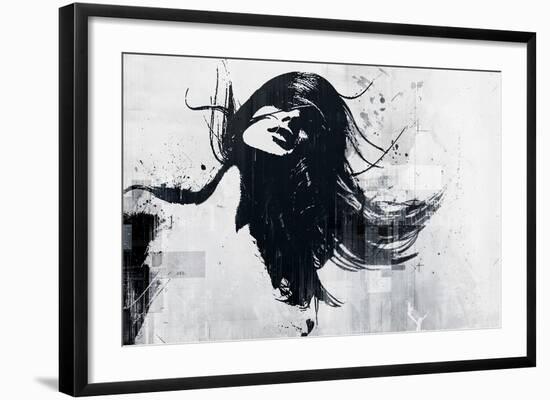 Closer-Alex Cherry-Framed Art Print