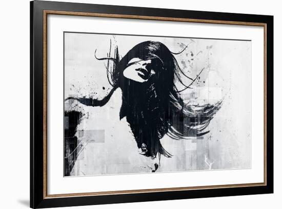 Closer-Alex Cherry-Framed Art Print