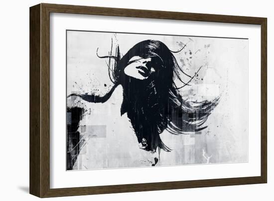 Closer-Alex Cherry-Framed Premium Giclee Print