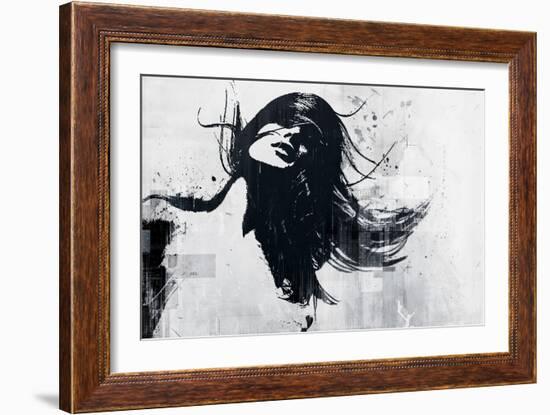 Closer-Alex Cherry-Framed Art Print