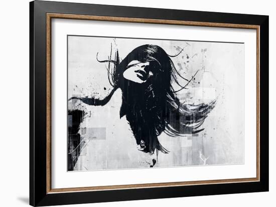 Closer-Alex Cherry-Framed Art Print