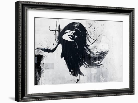 Closer-Alex Cherry-Framed Art Print