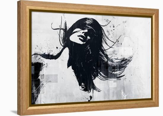 Closer-Alex Cherry-Framed Stretched Canvas