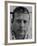 Closeup of Baseball Player Mickey Mantle-John Dominis-Framed Premium Photographic Print