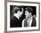 Closeup of Men Having Confrontation-null-Framed Photo