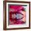 Closeup Of Pink Daisy-Gerbera With Soft Focus Reflected In The Water-silver-john-Framed Premium Giclee Print
