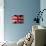 Closeup Of Union Jack Flag-STILLFX-Art Print displayed on a wall