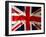 Closeup Of Union Jack Flag-STILLFX-Framed Art Print