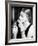 Closeup of Woman Lighting Cigarette-null-Framed Photo