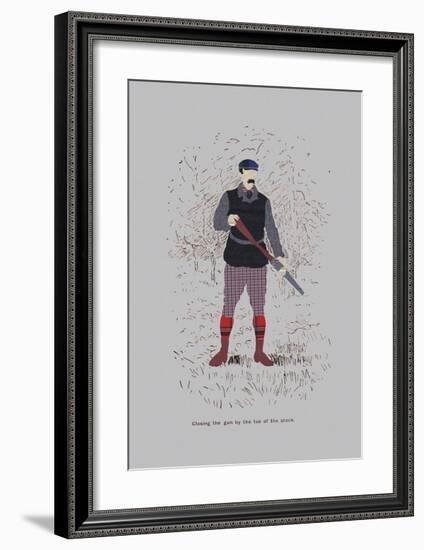 Closing The Gun By The Toe Of The Stock-Fergus Dowling-Framed Premium Giclee Print