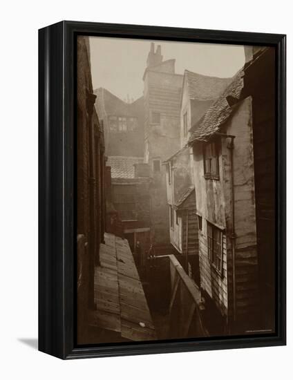 Cloth Fair, Smithfield c.1875-Peter Henry Emerson-Framed Premier Image Canvas