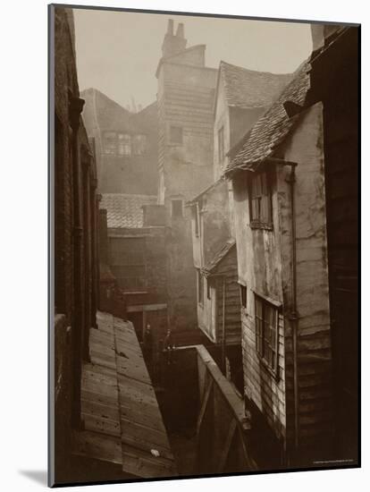 Cloth Fair, Smithfield c.1875-Peter Henry Emerson-Mounted Photographic Print