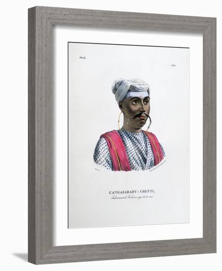 Cloth Maker, Aged 42, 1828-Marlet et Cie-Framed Giclee Print