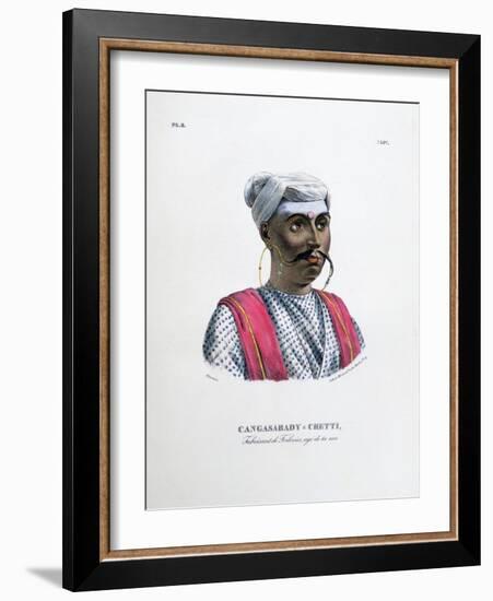 Cloth Maker, Aged 42, 1828-Marlet et Cie-Framed Giclee Print