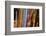 Cloth stall, African curio market, Greenmarket Square (1696), Cape Town, South Africa.-David Wall-Framed Photographic Print