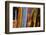 Cloth stall, African curio market, Greenmarket Square (1696), Cape Town, South Africa.-David Wall-Framed Photographic Print