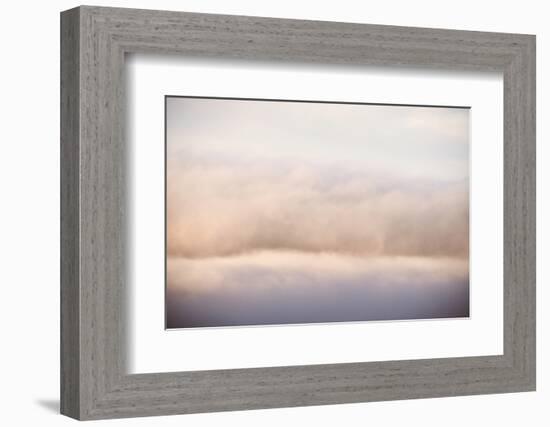 Cloud abstract-Savanah Plank-Framed Photographic Print