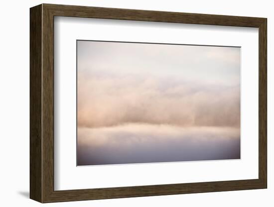 Cloud abstract-Savanah Plank-Framed Photographic Print