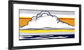 Cloud and Sea, 1964-Roy Lichtenstein-Framed Serigraph
