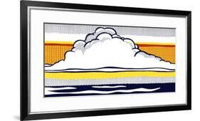 Cloud and Sea, 1964-Roy Lichtenstein-Framed Serigraph