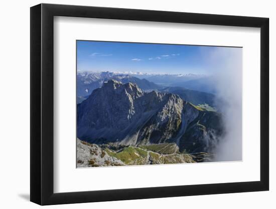 Cloud at the Schüsselkarspitze, Wetterstein Range-Rolf Roeckl-Framed Photographic Print