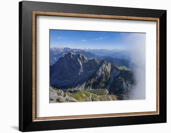 Cloud at the Schüsselkarspitze, Wetterstein Range-Rolf Roeckl-Framed Photographic Print