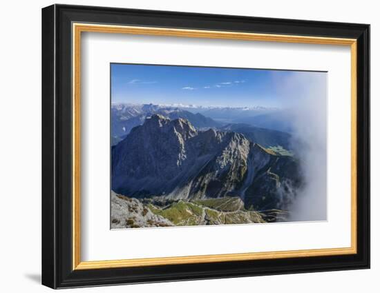 Cloud at the Schüsselkarspitze, Wetterstein Range-Rolf Roeckl-Framed Photographic Print