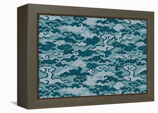 Cloud Camo-null-Framed Premier Image Canvas