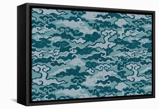 Cloud Camo-null-Framed Premier Image Canvas