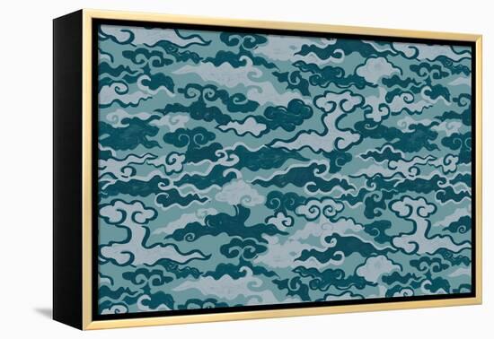 Cloud Camo-null-Framed Premier Image Canvas