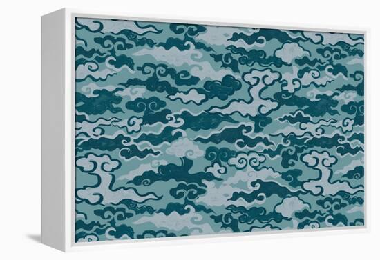 Cloud Camo-null-Framed Premier Image Canvas