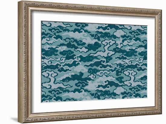 Cloud Camo-null-Framed Giclee Print