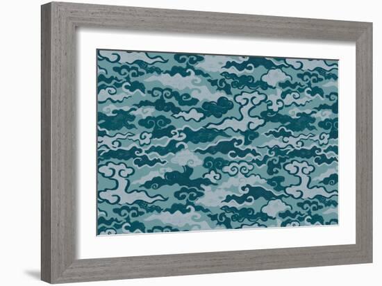 Cloud Camo-null-Framed Giclee Print