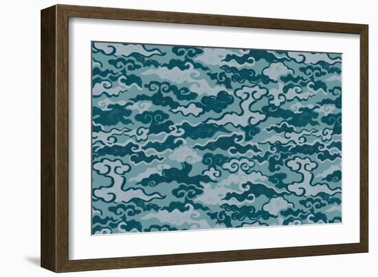 Cloud Camo-null-Framed Giclee Print