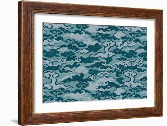 Cloud Camo-null-Framed Giclee Print