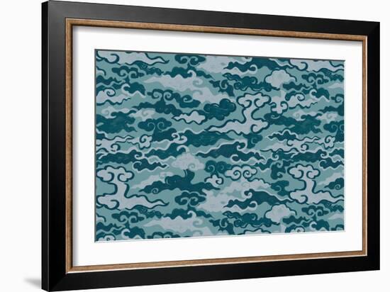 Cloud Camo-null-Framed Giclee Print