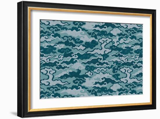 Cloud Camo-null-Framed Giclee Print