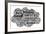 Cloud Computing Pictogram On White Background-seiksoon-Framed Art Print