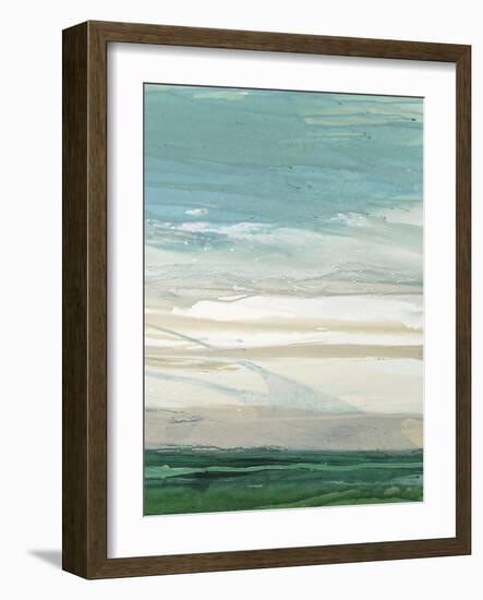 Cloud Cover 2-Lora Gold-Framed Art Print