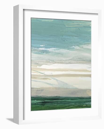 Cloud Cover 2-Lora Gold-Framed Art Print