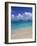 Cloud Filled Sky Over Blue Sea, Lanikai, Oahu, HI-Mitch Diamond-Framed Photographic Print