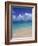 Cloud Filled Sky Over Blue Sea, Lanikai, Oahu, HI-Mitch Diamond-Framed Photographic Print