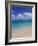 Cloud Filled Sky Over Blue Sea, Lanikai, Oahu, HI-Mitch Diamond-Framed Photographic Print