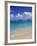 Cloud Filled Sky Over Blue Sea, Lanikai, Oahu, HI-Mitch Diamond-Framed Photographic Print