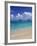 Cloud Filled Sky Over Blue Sea, Lanikai, Oahu, HI-Mitch Diamond-Framed Photographic Print