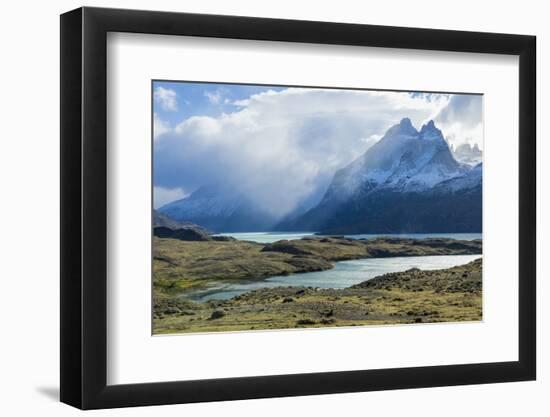 Cloud Formations over Lago Nordenskjold, Torres Del Paine National Park, Chilean Patagonia, Chile-G & M Therin-Weise-Framed Photographic Print