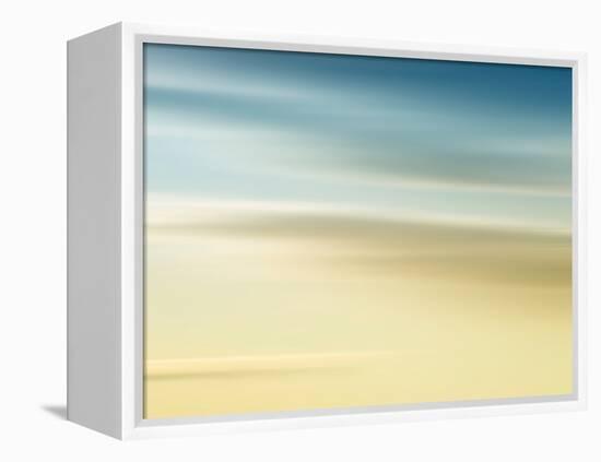 Cloud Formations-Savanah Plank-Framed Stretched Canvas